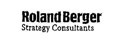 ROLAND BERGER STRATEGY CONSULTANTS