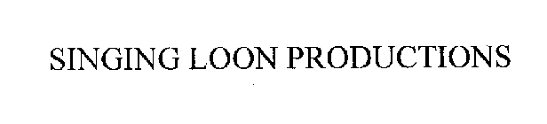 SINGING LOON PRODUCTIONS