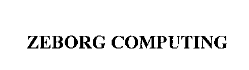 ZEBORG COMPUTING
