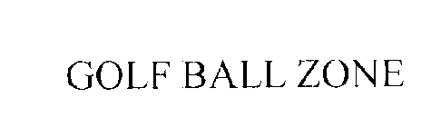 GOLF BALL ZONE