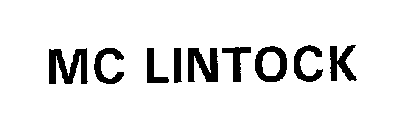 MC LINTOCK