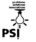 PSI PROBLEMS SOLUTIONS INNOVATIONS