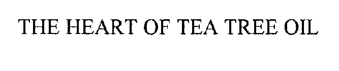THE HEART OF TEA TREE OIL