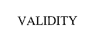 VALIDITY