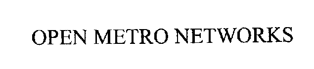 OPEN METRO NETWORKS