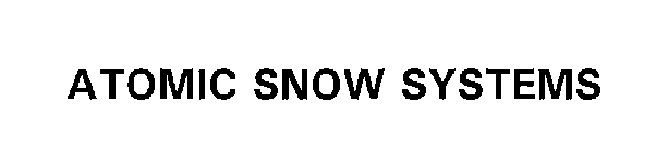 ATOMIC SNOW SYSTEMS