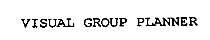 VISUAL GROUP PLANNER