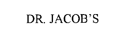 DR. JACOB'S