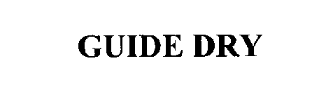 GUIDE DRY