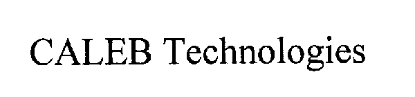 CALEB TECHNOLOGIES