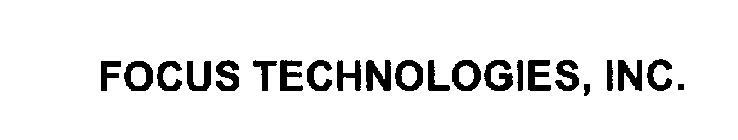 FOCUS TECHNOLOGIES