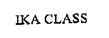 IKA CLASS