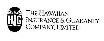 HIG THE HAWAIIAN INSURANCE & GUARANTY COMPANY, LIMITED