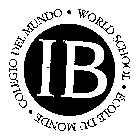 IB WORLD SCHOOL ECOLE DU MONDE COLLEGIODEL MUNDO