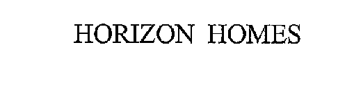HORIZON HOMES