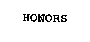 HONORS