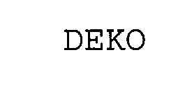 DEKO