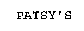 PATSY'S