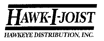 HAWK-I-JOIST HAWKEYE DISTRIBUTION, INC.