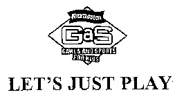 NICKELODEON GAS GAMES AND SPORTS FOR KIDS LET'S JUST PLAY