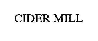 CIDER MILL