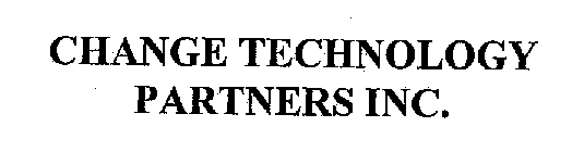 CHANGE TECHNOLOGY PARTNERS INC.