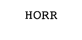 HORR