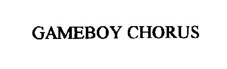 GAMEBOY CHORUS