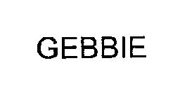 GEBBIE