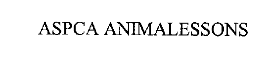 ASPCA ANIMALESSONS