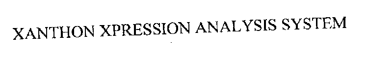 XANTHON XPRESSION ANALYSIS SYSTEM