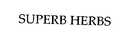 SUPERB HERBS