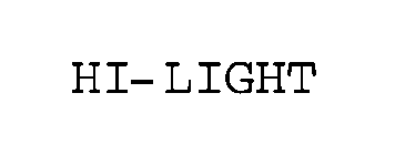 HI- LIGHT