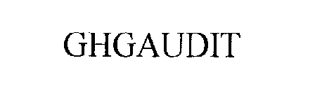 GHGAUDIT