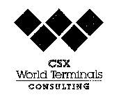 W CSX WORLD TERMINALS CONSULTING