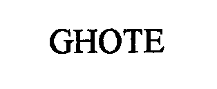 GHOTE