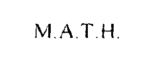 M.A.T.H.