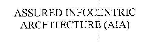 ASSURED INFOCENTRIC ARCHITECTURE (AIA)