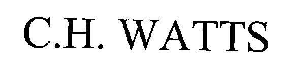 C.H. WATTS