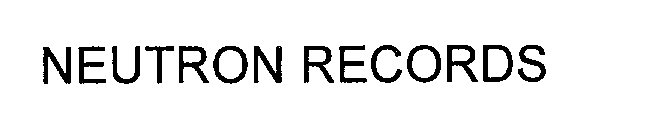 NEUTRON RECORDS