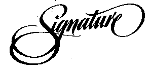 SIGNATURE