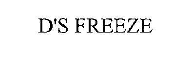 D'S FREEZE