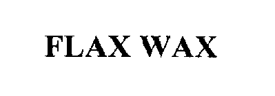FLAX WAX