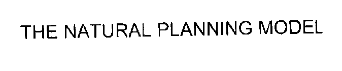 THE NATURAL PLANNING MODEL