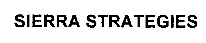 SIERRA STRATEGIES