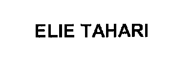 ELIE TAHARI