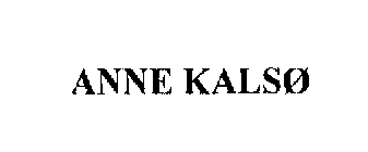 ANNE KALSO