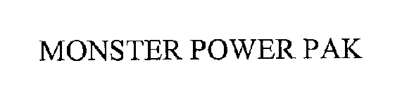 MONSTER POWER PAK