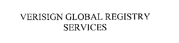 VERISIGN GLOBAL REGISTRY SERVICES