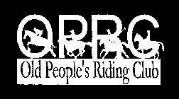 OPRC OLD PEOPLE'S RIDING CLUB